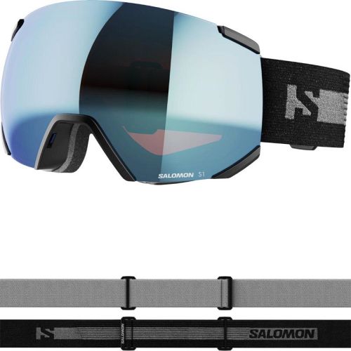 Lysblå skibrille